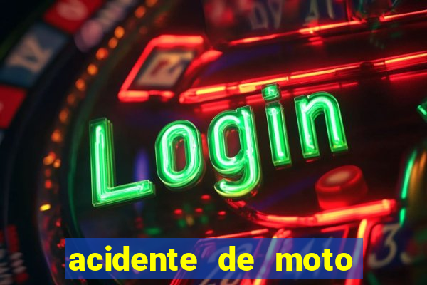 acidente de moto em benfica rj