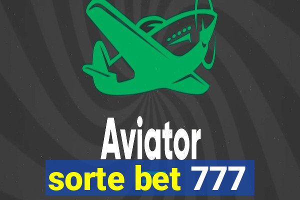sorte bet 777