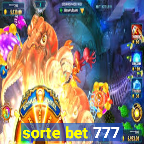 sorte bet 777