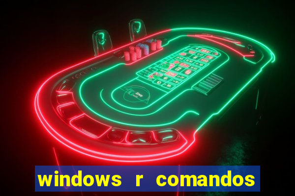 windows r comandos para limpar