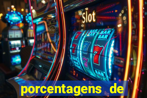 porcentagens de jogos pagantes