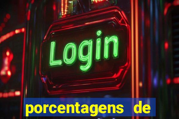 porcentagens de jogos pagantes