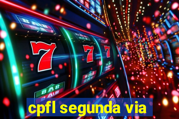 cpfl segunda via