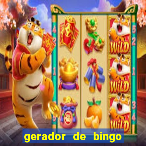 gerador de bingo de palavras