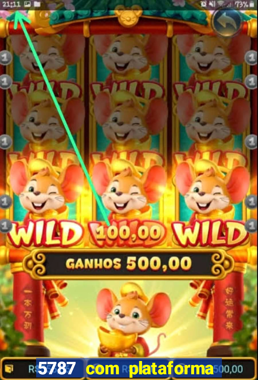 5787 com plataforma de jogos