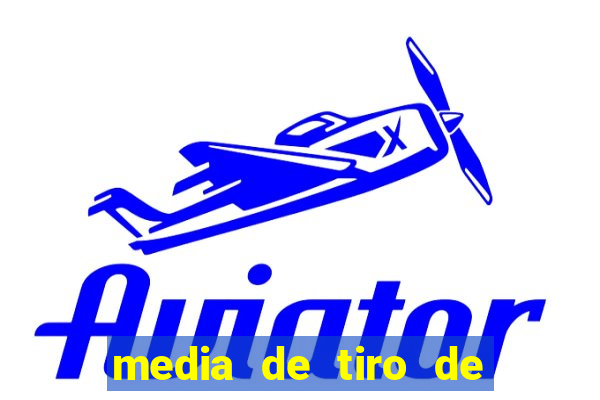 media de tiro de meta por jogo