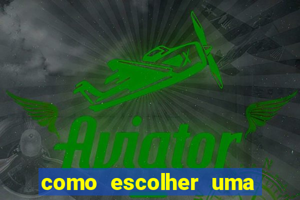 como escolher uma boa cartela de bingo