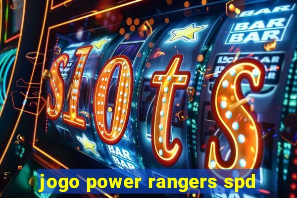 jogo power rangers spd
