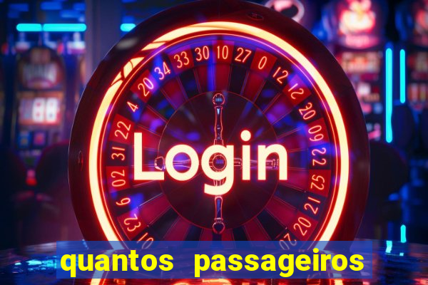 quantos passageiros cabem em um navio de cruzeiro