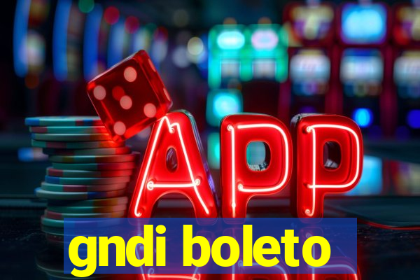 gndi boleto