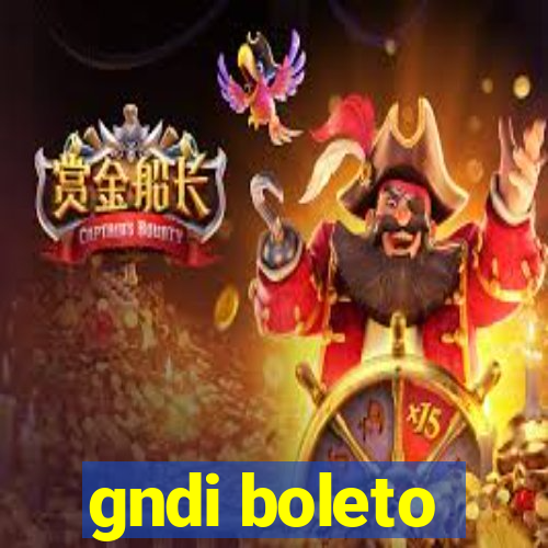 gndi boleto