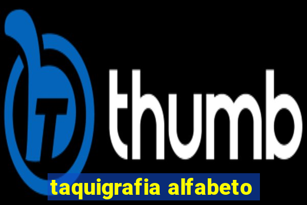taquigrafia alfabeto
