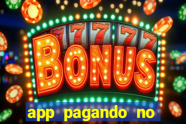 app pagando no cadastro via pix