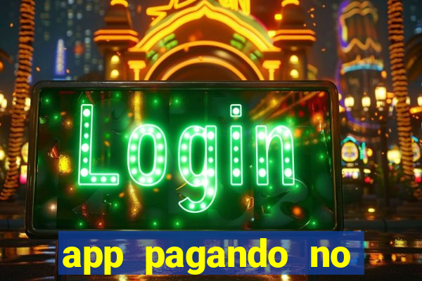 app pagando no cadastro via pix