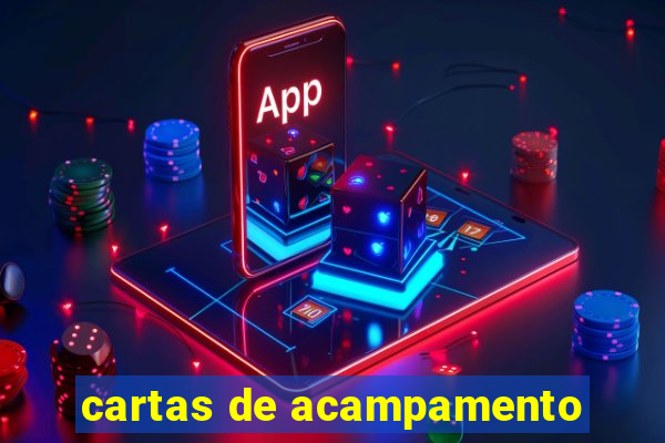 cartas de acampamento