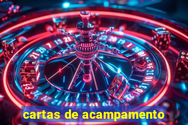 cartas de acampamento