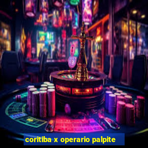 coritiba x operario palpite