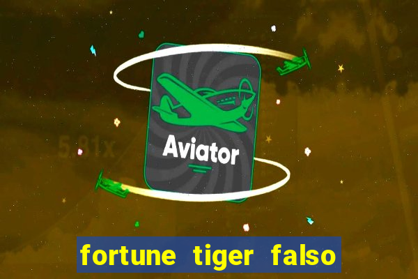 fortune tiger falso para brincar
