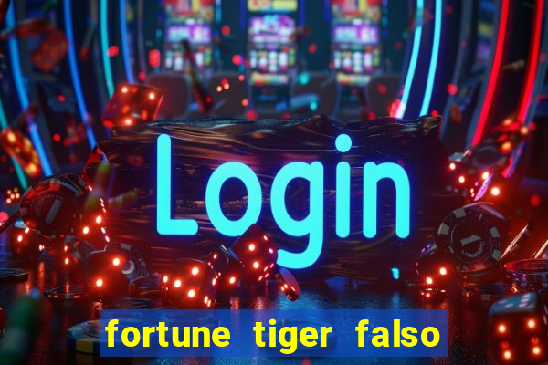 fortune tiger falso para brincar