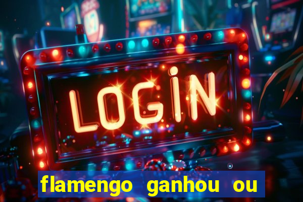 flamengo ganhou ou perdeu hoje