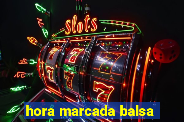 hora marcada balsa