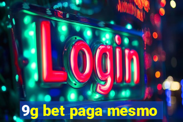 9g bet paga mesmo