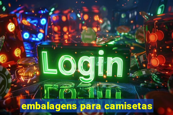 embalagens para camisetas