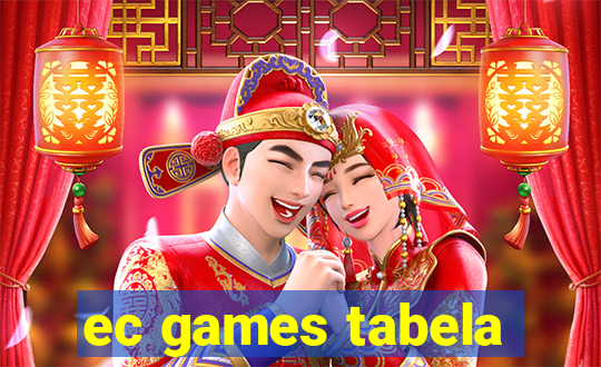 ec games tabela