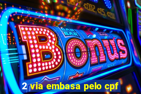 2 via embasa pelo cpf