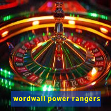 wordwall power rangers