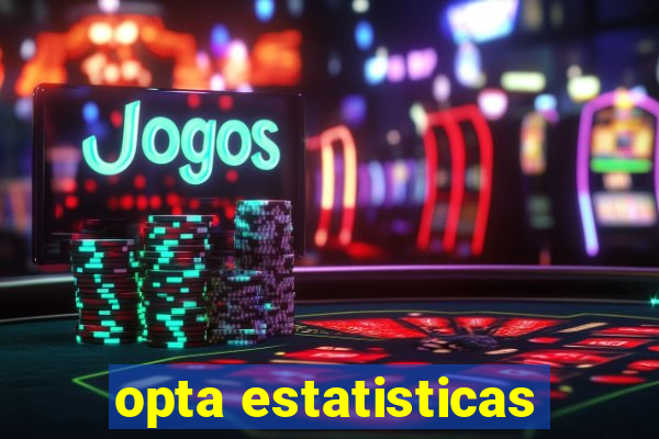 opta estatisticas