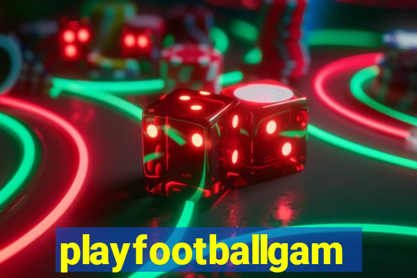 playfootballgames
