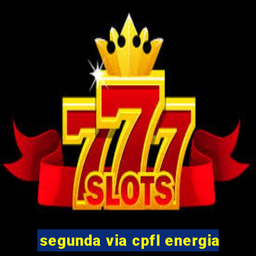 segunda via cpfl energia