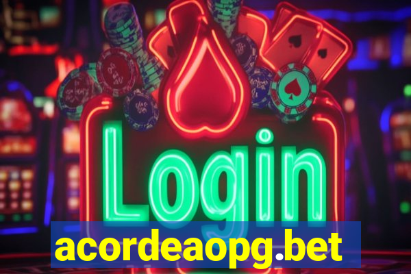 acordeaopg.bet