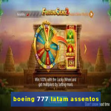 boeing 777 latam assentos