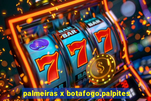 palmeiras x botafogo.palpites