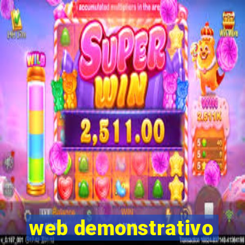 web demonstrativo