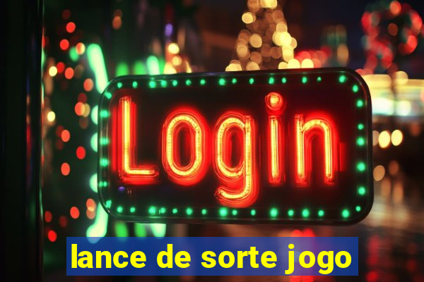 lance de sorte jogo