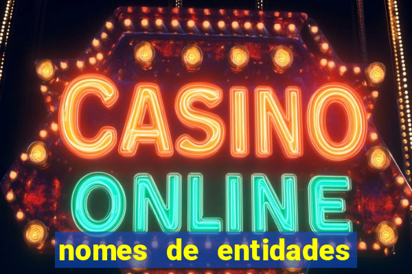 nomes de entidades do mal