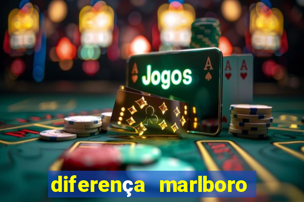 diferença marlboro red selection