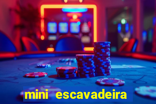 mini escavadeira aluguel rj