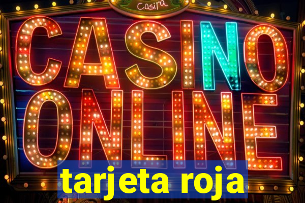tarjeta roja