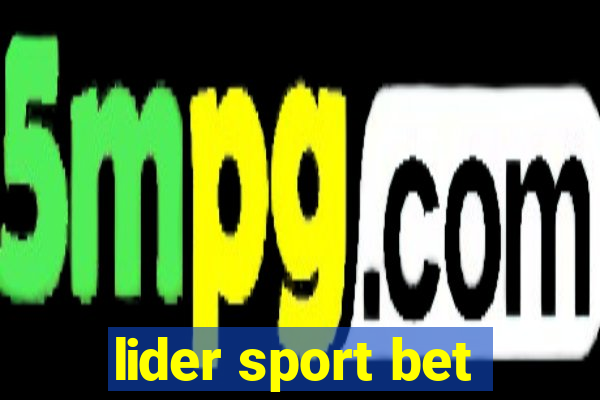 lider sport bet
