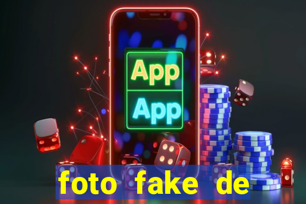 foto fake de menina cacheada