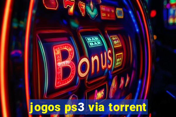 jogos ps3 via torrent