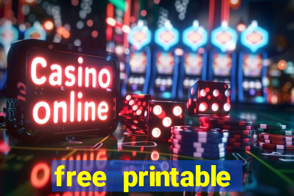 free printable christmas bingo cards