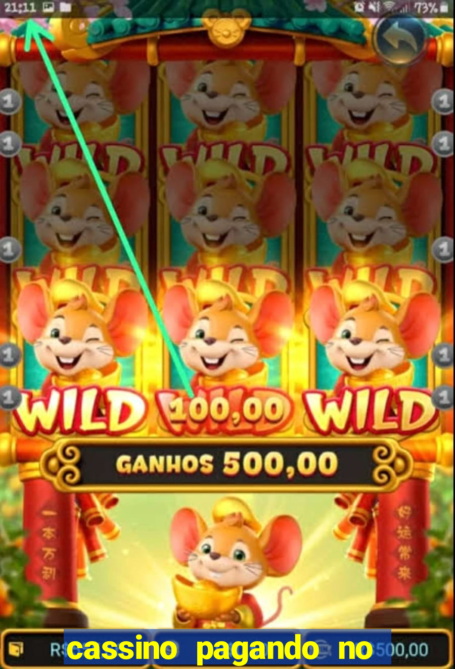 cassino pagando no cadastro sem deposito