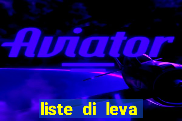 liste di leva militare napoli