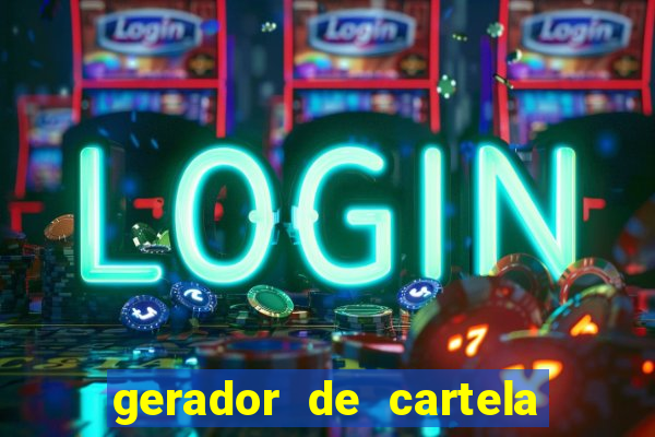gerador de cartela de bingo