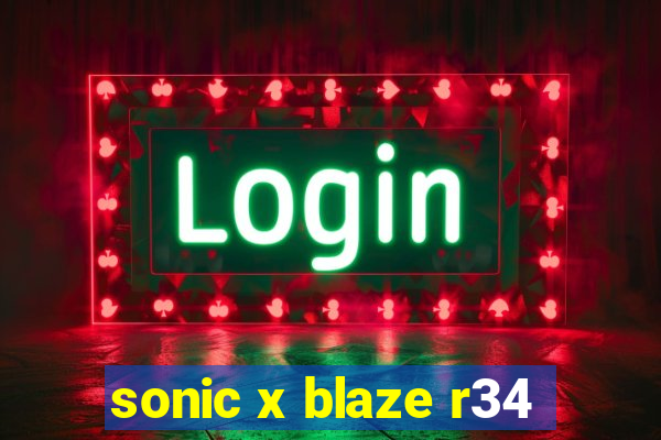sonic x blaze r34